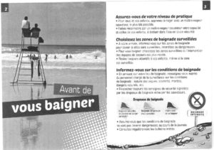 se baigner sans danger