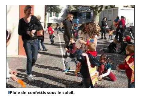 Carnaval à l'école