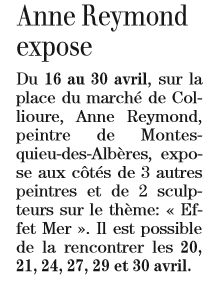 Anne Reymond expose