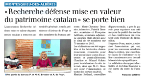 L'association "Recherche, défense et mise en valeur du Patrimoine Catalan"